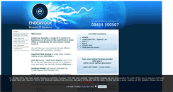 Desktop Screenshot of endeavourit.co.uk
